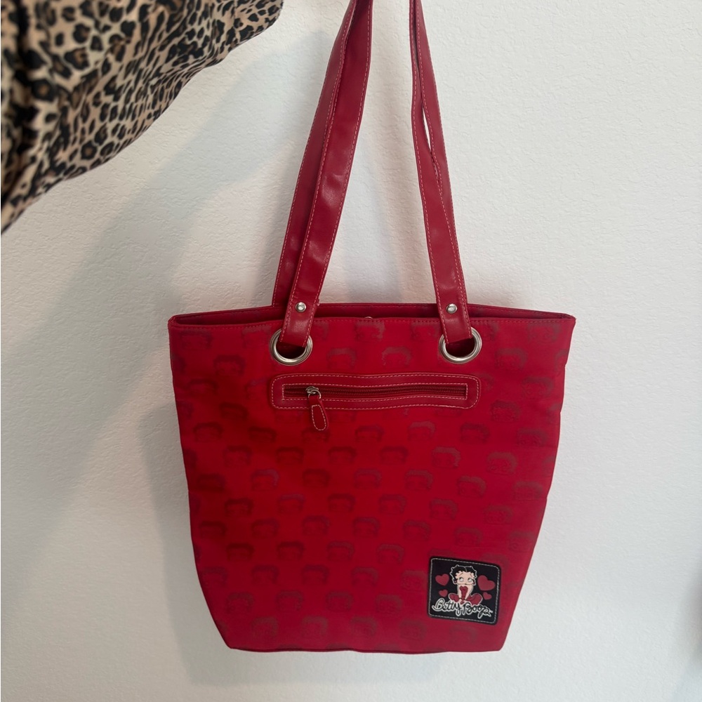 Betty boop Red Tote Bag